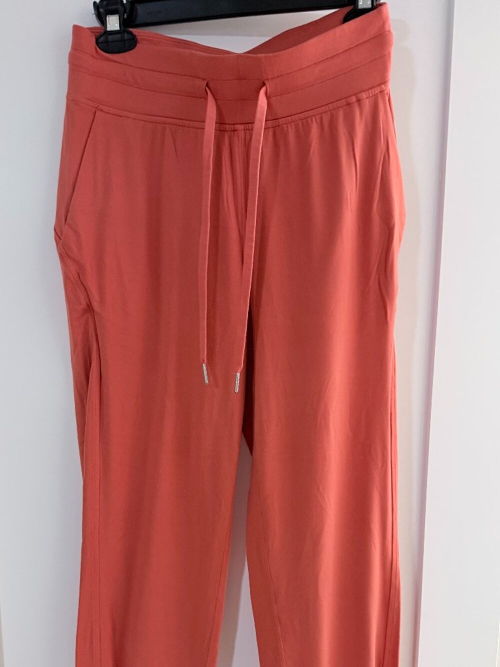 Lululemon High Rise Jogger Pants Coral Pink Size 6
